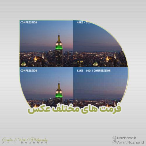 فرمت های مختلف عکس